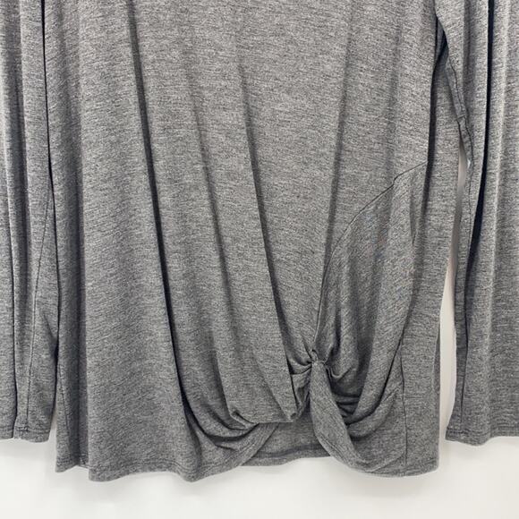 Sweet Journey Women's Casual Gray Long Sleeve Top Size Small - Picture 3 of 10